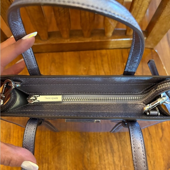 Kate Spade Cameron Street Small Hayden Metallic Wisteria Purple Crossbody - Picture 12 of 15